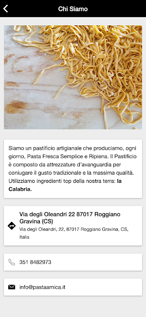 Pasta Amica Screenshot 1