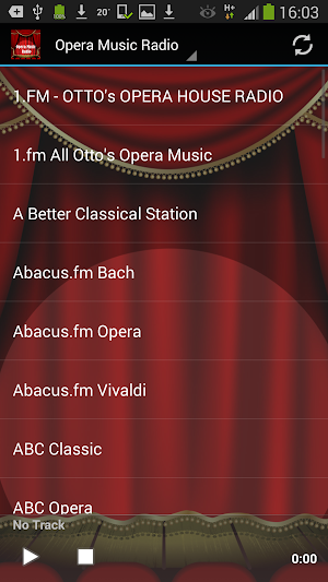 Opera Music Radio Screenshot 0