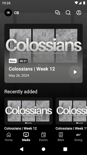 Coppell Bible Screenshot 1