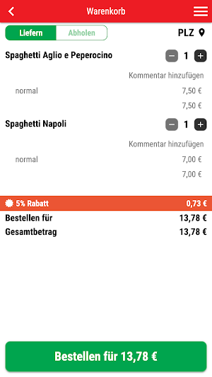 Bella Italia Dreieich Screenshot 1