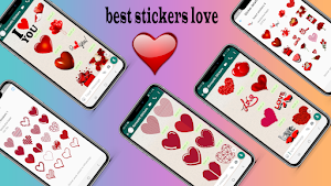 Romantic stickers WAStickerApp Screenshot 0
