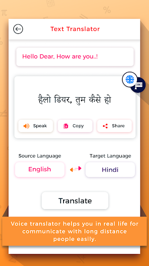 Text & Camera Translator Screenshot 2