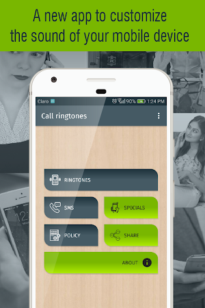 call ringtones for phone, call sounds free Screenshot 0