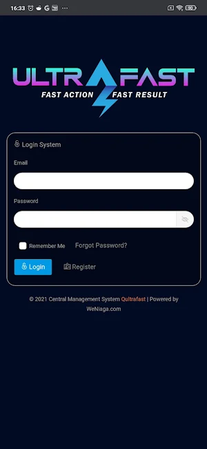 Ultrafast Global System Screenshot 0
