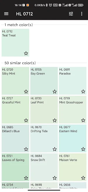 Hallman Lindsay Paint Colors Screenshot 3