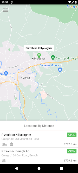 Pizzamac Omagh Screenshot 1
