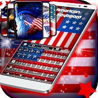 american keyboard theme