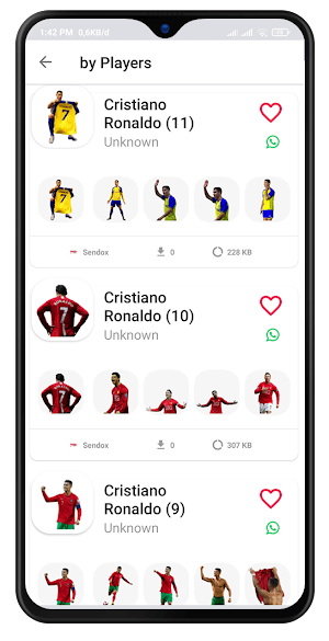 Football WASticker Screenshot 2