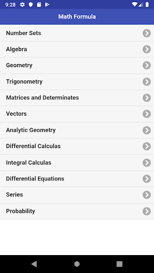 1000+ Math Formulas and Equations Screenshot 0