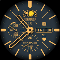 IWF Heliodor II watch face
