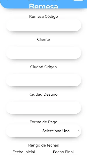 Despachos App Screenshot 0