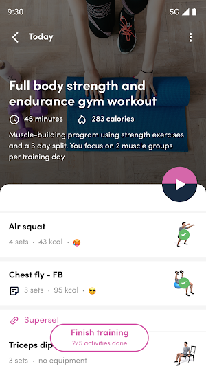The Fithub+ Entrenamiento Screenshot 0