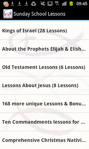 Sunday School Lessons Screenshot 0