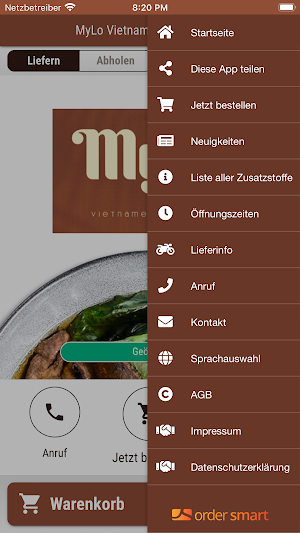 MyLo Vietnamesische Küche Screenshot 2