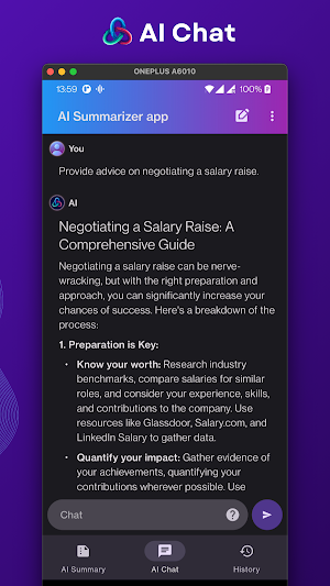 AI Summary Screenshot 3