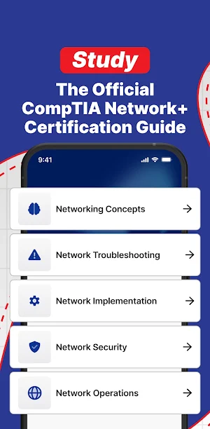 Network Plus CompTIA Exam 2025 Screenshot 3