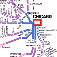 Chicago Metro Map 2025