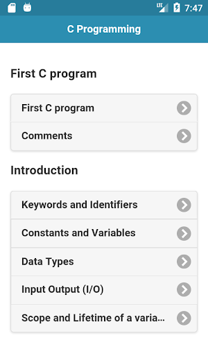 C Programming Tutorial Screenshot 0