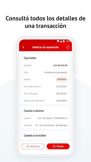 Santander Empresas Uruguay Screenshot 3