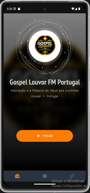 Gospel Louvor FM Portugal Screenshot 0