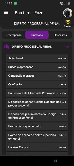 Direito Processual Penal Screenshot 2