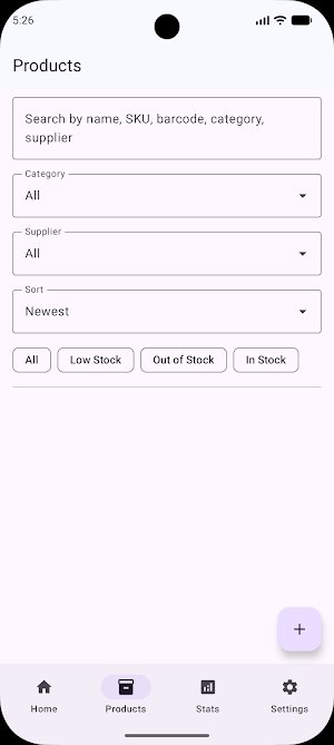 ElementV Inventory Manager Screenshot 2