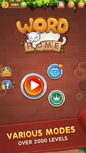 Word Home ® Cat Home Screenshot 1