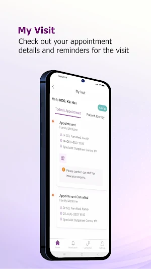 CUHKMC Patient App Screenshot 0