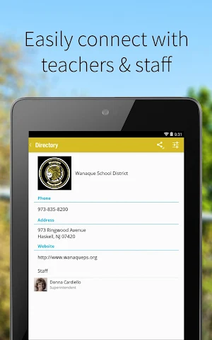 Wanaque Public School District Screenshot 1