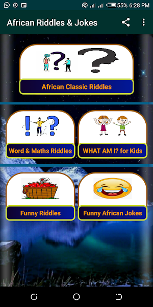 African Riddles & Jokes Screenshot 1