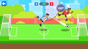 Crazy Soccer Battle Screenshot 2