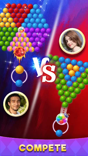 Bubble Popper Clash:Online PVP Screenshot 0