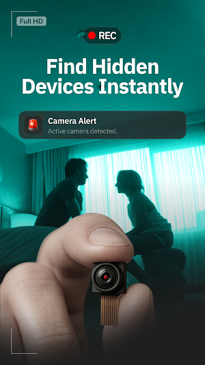 HiddenEye: Spy Camera Detector Screenshot 0