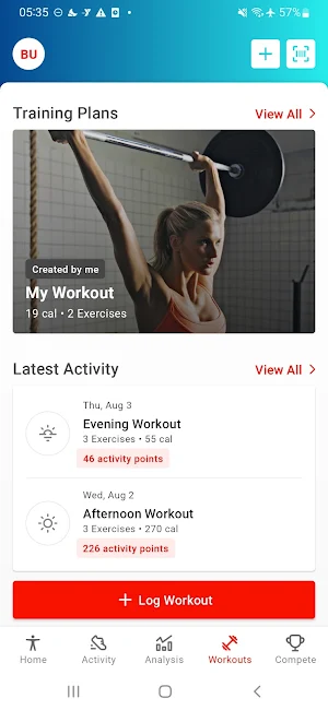 GameFIT Gym Screenshot 1