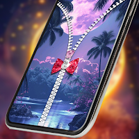 Zipper Screen Lock Wallpaper