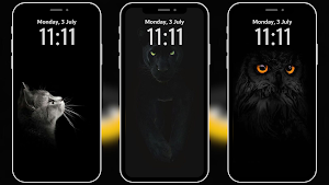 Black Animal Wallpapers 4K Screenshot 0
