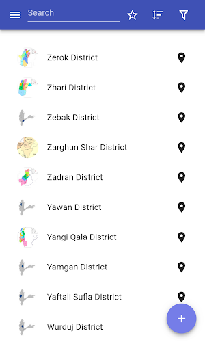 Districts in Afghanistan Screenshot 0