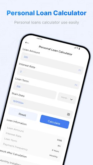 Loan Calculator - Finance Tool Screenshot 3