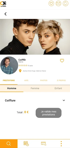 CoiffMe Screenshot 1