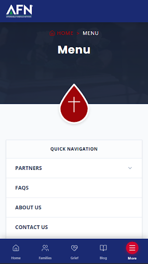 Affordable Funeral Network App Screenshot 1