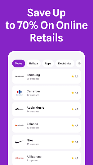 Couponhub: Shopping Coupons Screenshot 0