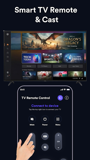 TV Cast & Mirroring: All TV Screenshot 1