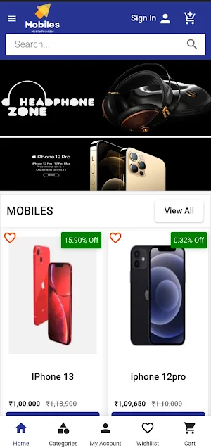 Mobile Paradise - Shop Phones Screenshot 0