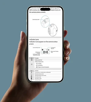 For Samsung Gear 360 Guide Screenshot 2