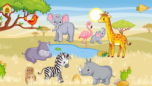 Baby animal games: fun puzzle! Screenshot 0