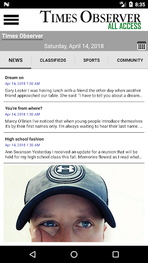Times Observer All Access Screenshot 2