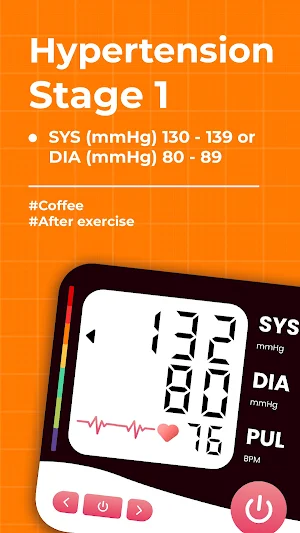 Blood Pressure - Blood Sugar Screenshot 1