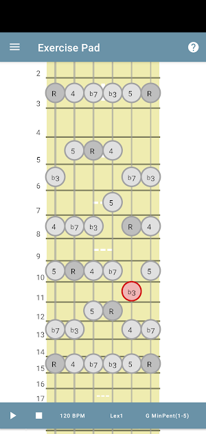 guitarSoloist - guitar solo designer Screenshot 2