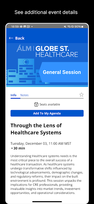 ALM Healthcare 2024 Screenshot 2