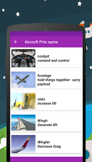 Airplane Parts Name Screenshot 3